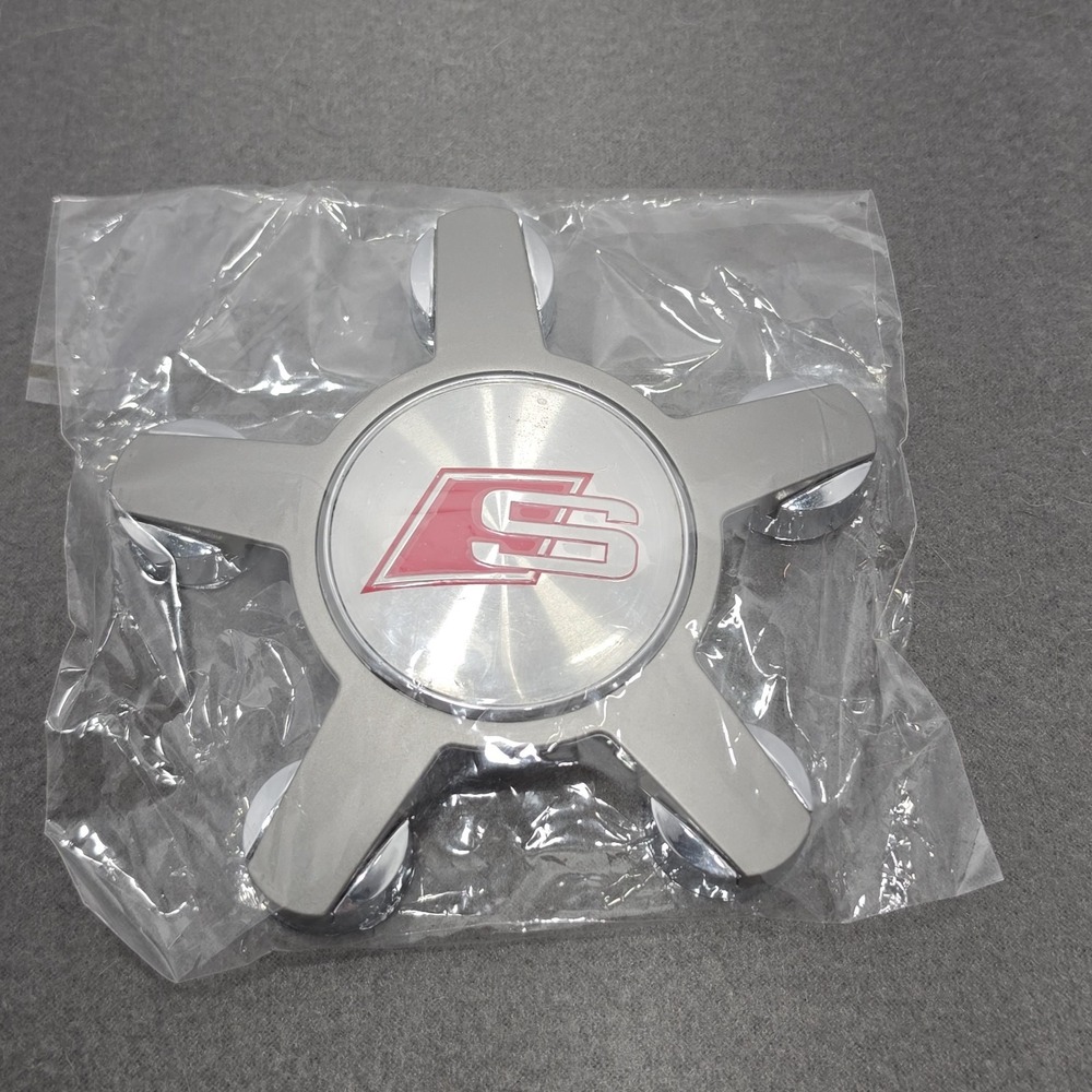 WHEEL CENTER hub CAP SLINE 5 Spokes 4F0601165N For A4 A6 A7A8S4 S8 Q3 Q5 Q7.  G
